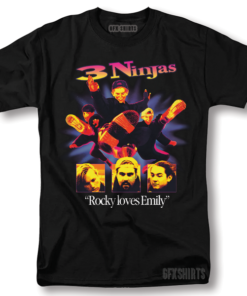 3 Ninjas Movie Graphic T-Shirt