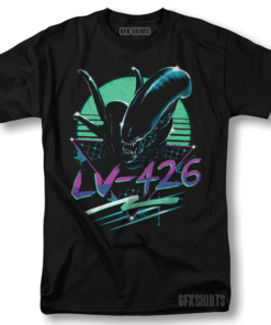 Alien Movie Vintage Graphic Design T-Shirt