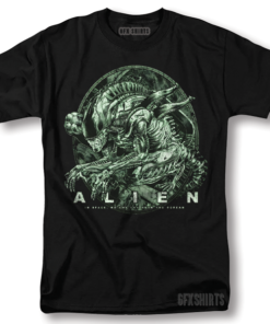 Alien Movie Vintage Graphic Design T-Shirt