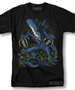 Alien Movie Vintage Graphic Design T-Shirt