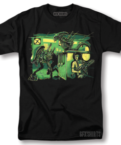 Alien Movie Vintage Graphic Design T-Shirt
