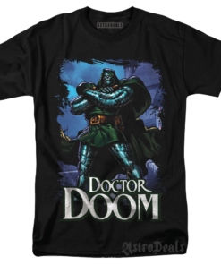 Dr Doom Vintage Graphic Design T-Shirt