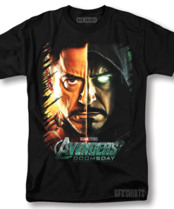 Dr Doom Vintage Graphic Design T-Shirt