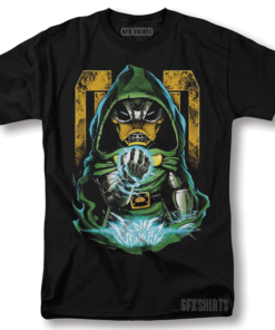 Dr Doom Vintage Graphic Design T-Shirt