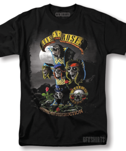 Guns N Roses Vintage Appetite for Destruction Graphic T-Shirt