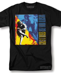 Guns N Roses Vintage Graphic Design T-Shirt
