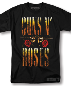Guns N Roses Vintage Graphic Design T-Shirt