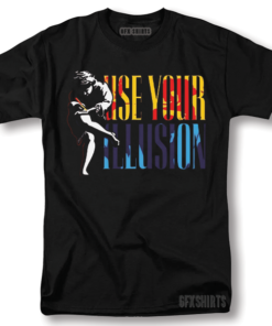 Guns N Roses Vintage Graphic Design T-Shirt