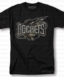 H-Town Rockets Camo T-Shirt