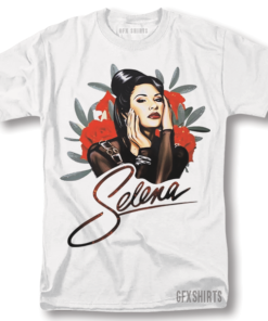Selena Quintanilla Como La Flor Graphic T-Shirt